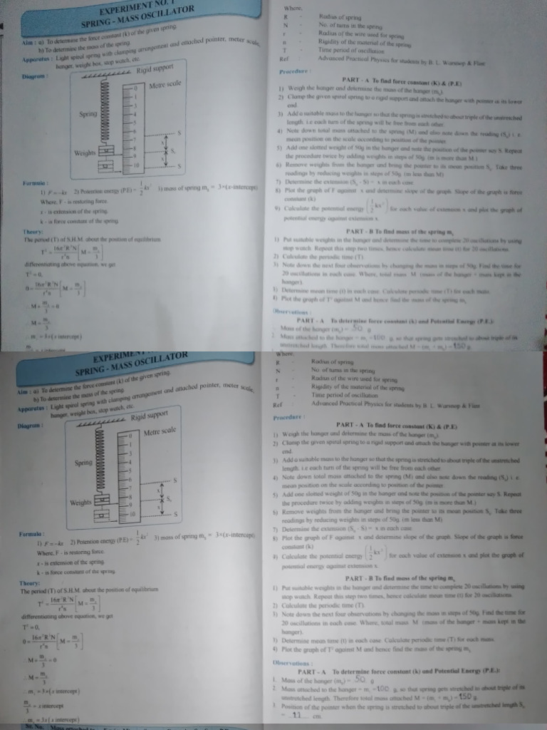 Physics Practicals | PDF