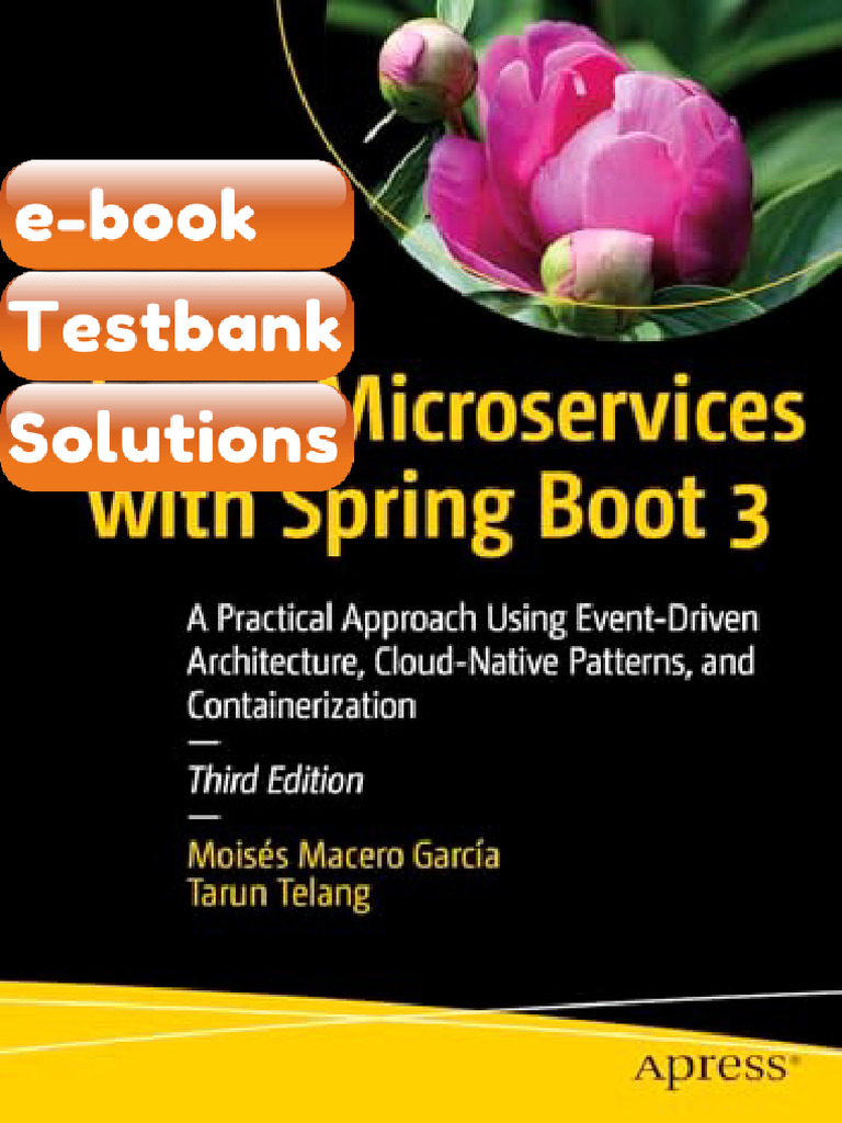 Learn Microservices With Spring Boot 3 Practical Approach Using ...