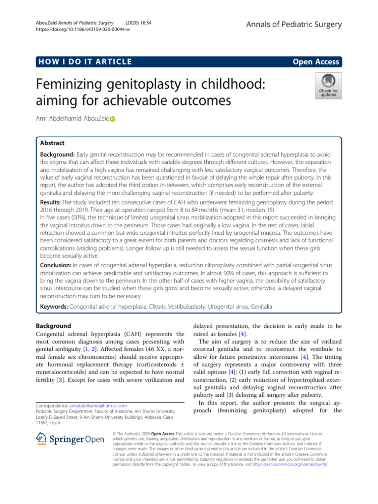s43159-020-00044-w | PDF | Vagina | Clitoris
