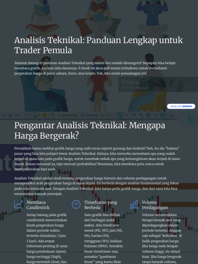 Analisis Teknikal Panduan Lengkap Untuk Trader Pemula (1) | PDF