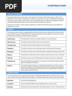 Sample Credit Report | PDF | Credit History | Credit (Finance)