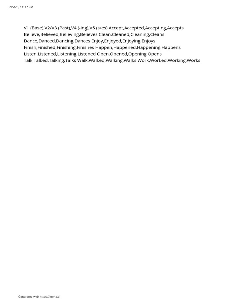 Kome Default | PDF