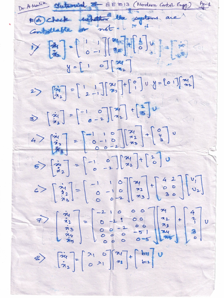 Tutorial 3 EE313 | PDF