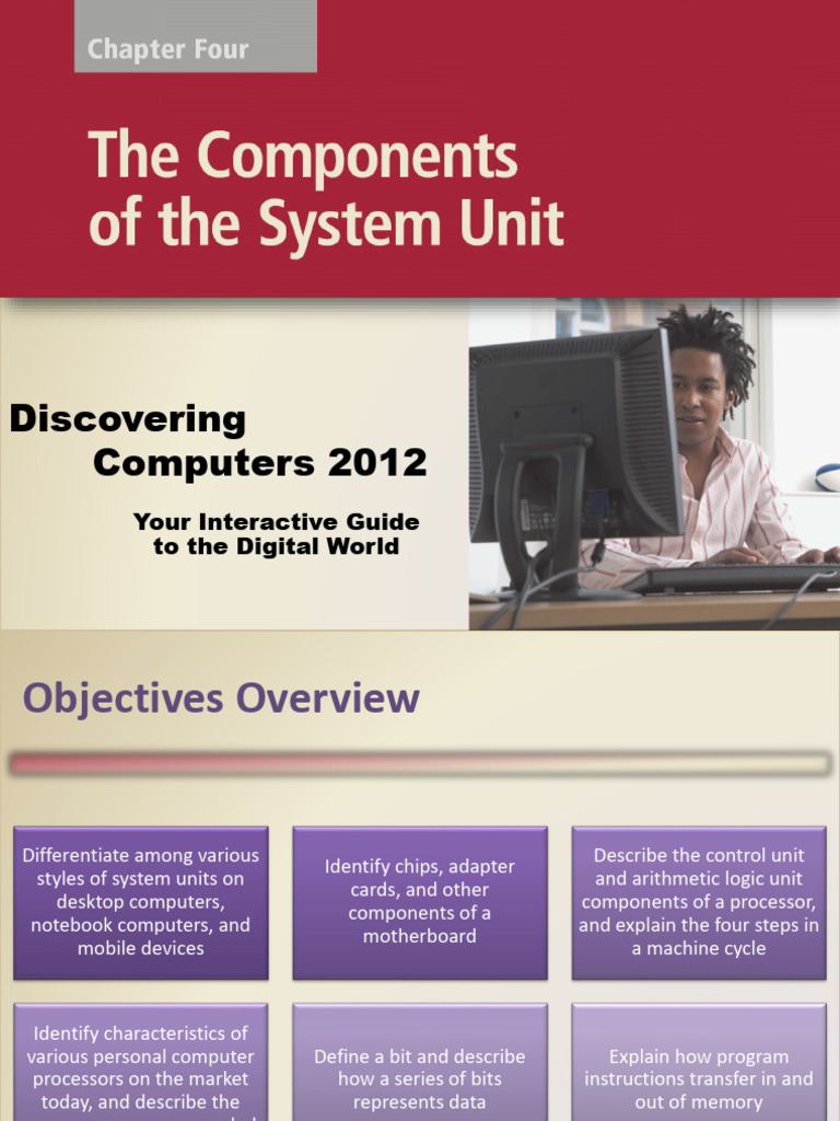 4-Chapter-04 - The Components of System Unit | PDF | Central Processing ...