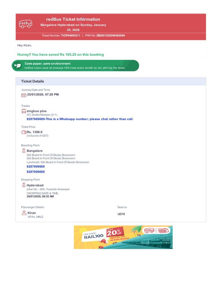 Sample Busticket Design | PDF | Bus