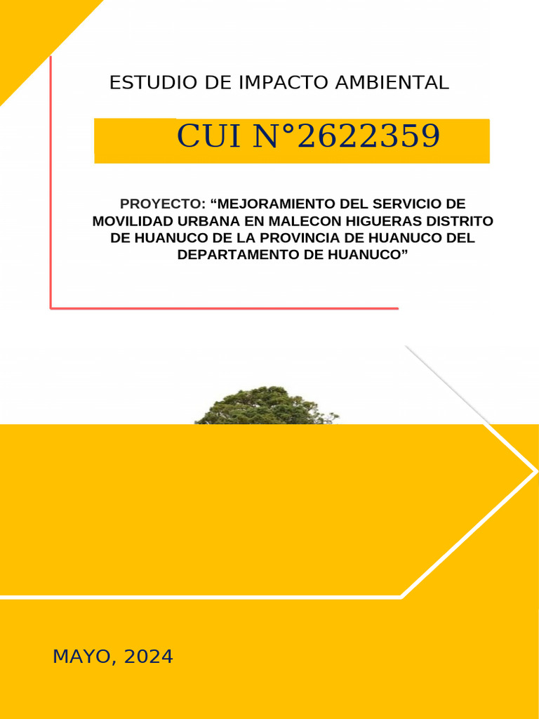 2.4.10 Estudio de Impacto Ambiental | PDF | Entorno natural | La ...