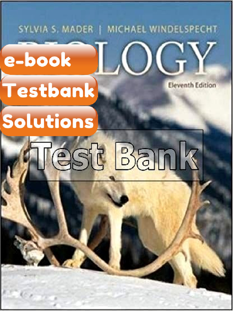 Biology 11th Edition Mader Ebook & Testbank | PDF | Biology | Evolution