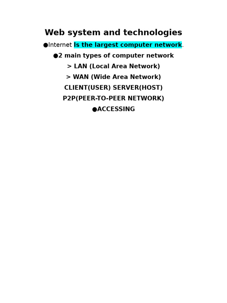 Web System and Technologies | PDF