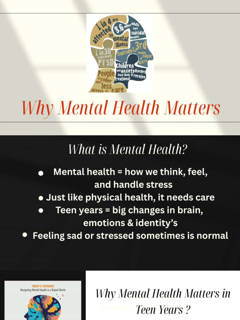 Why Mental Health Matters | PDF