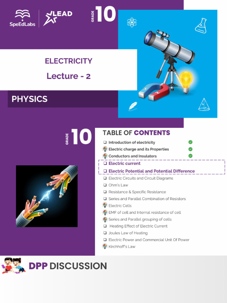 Electricity L2 | PDF