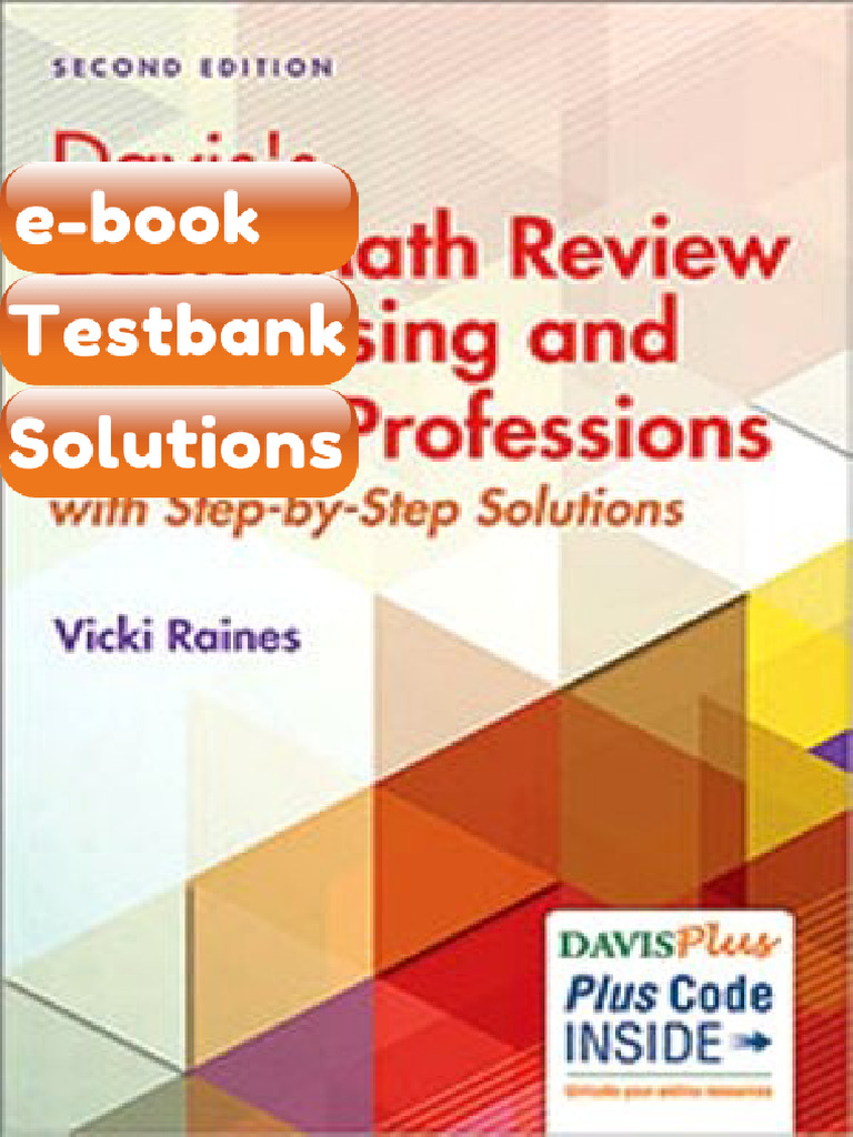 Daviss Basic Math Review for Nursing and Health Professions With ...
