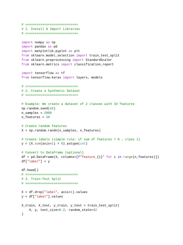 ANN-Code-02122025-104933am | PDF | Machine Learning | Statistics