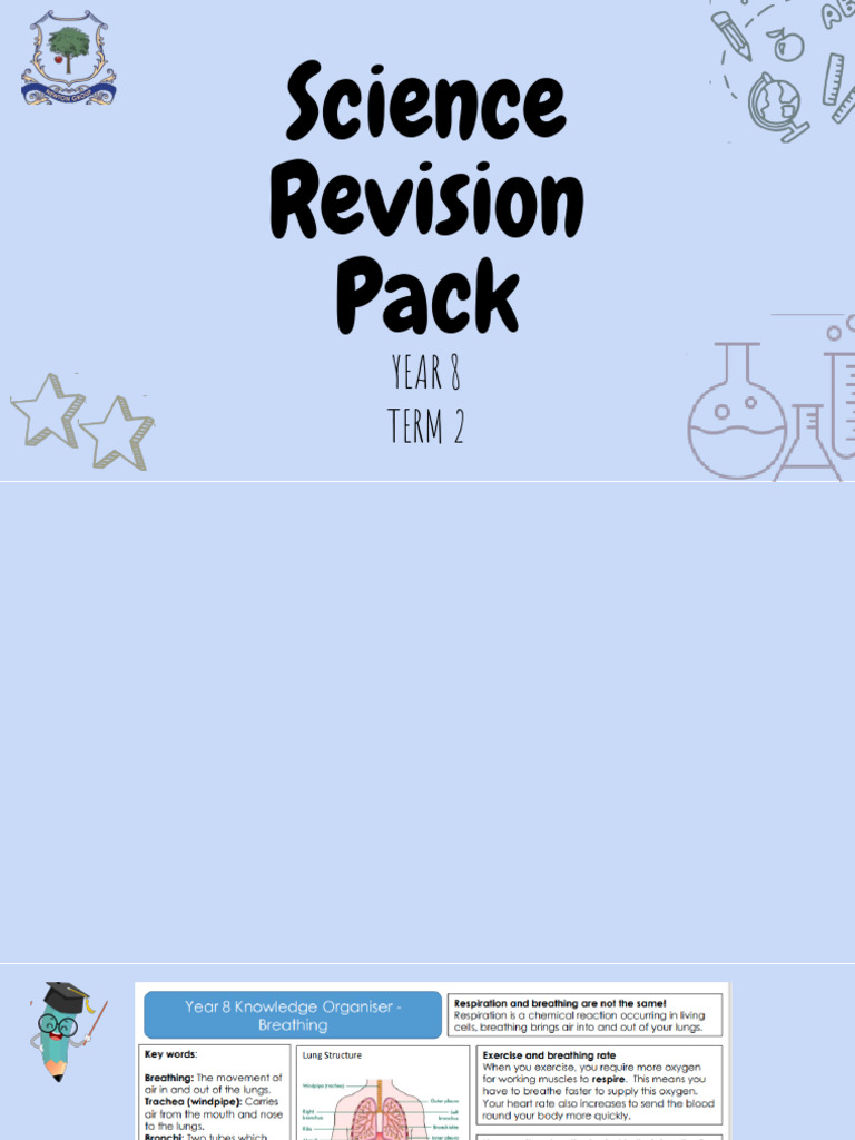 Year 8 Science Term 2 Revision Pack 2026 Update | PDF