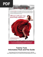 Download Tummy Tuck Information Pack and Fee Guide by Secret Surgery SN99399188 doc pdf