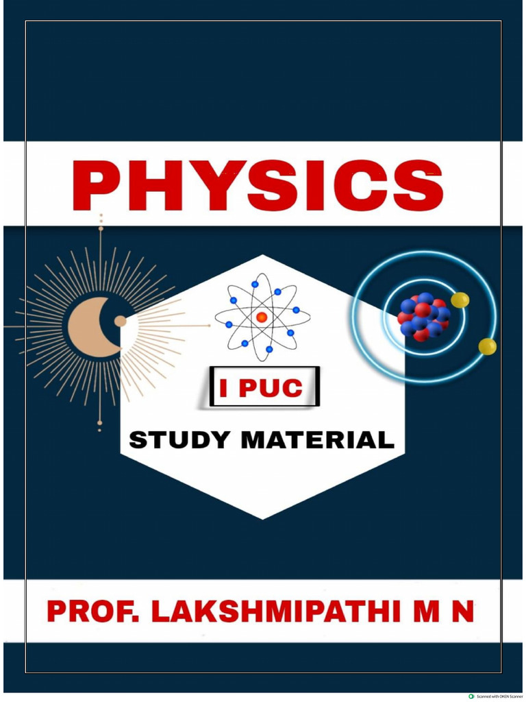 1 Pu Phy Notes Vol - 2 | PDF