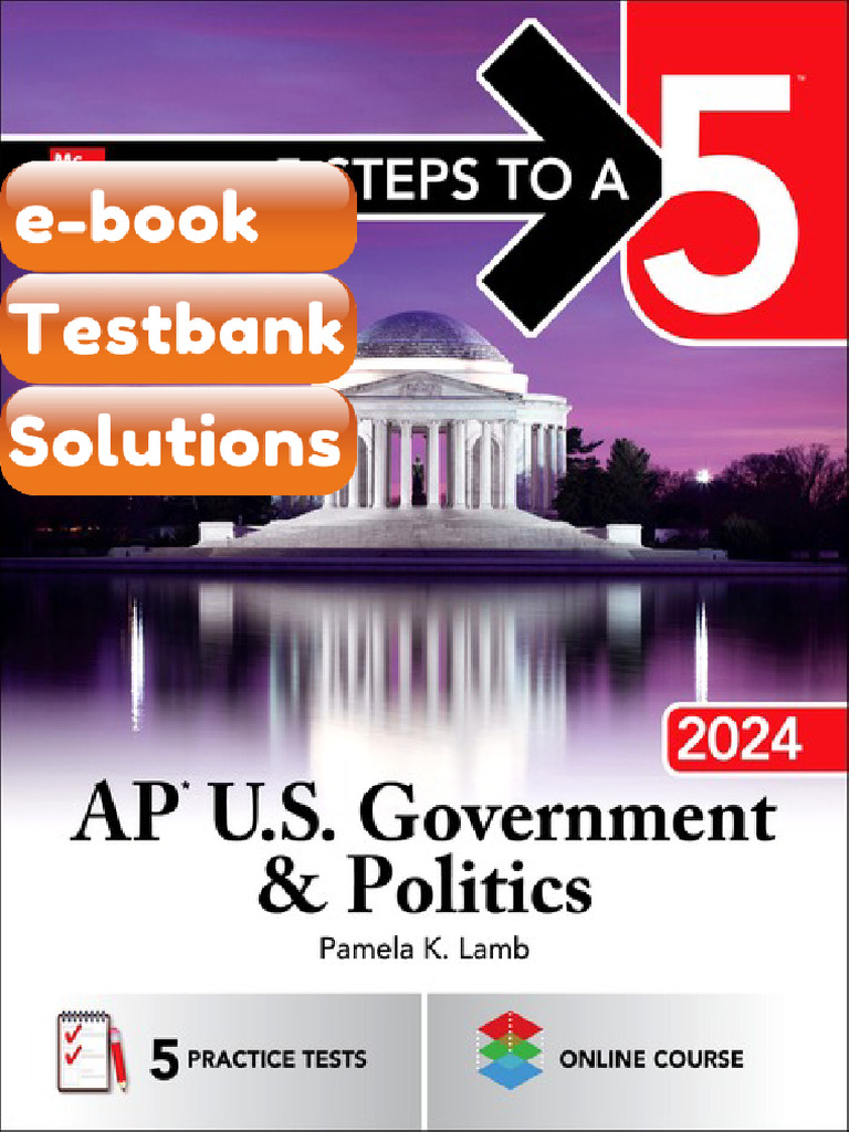 5 Steps to 5 AP US Government Politics 2024 Pamela K Lamb eBook ...