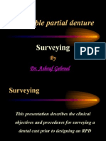 Removable Partial Denture Surveyor