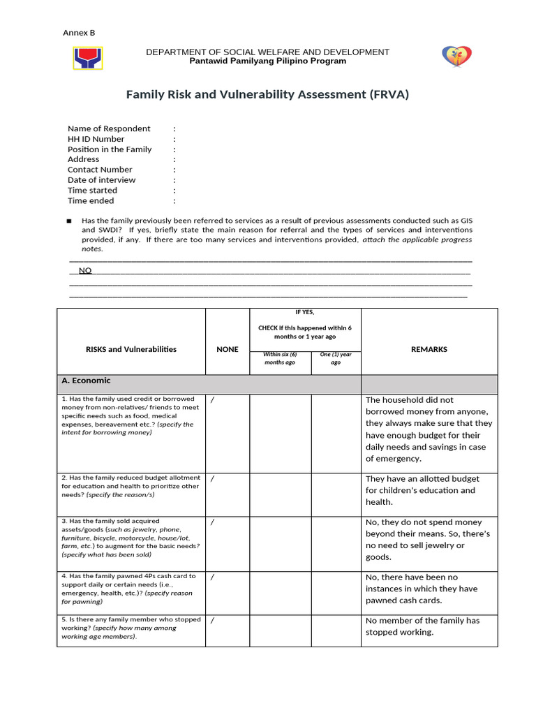 FRVA | PDF | Family | Crimes