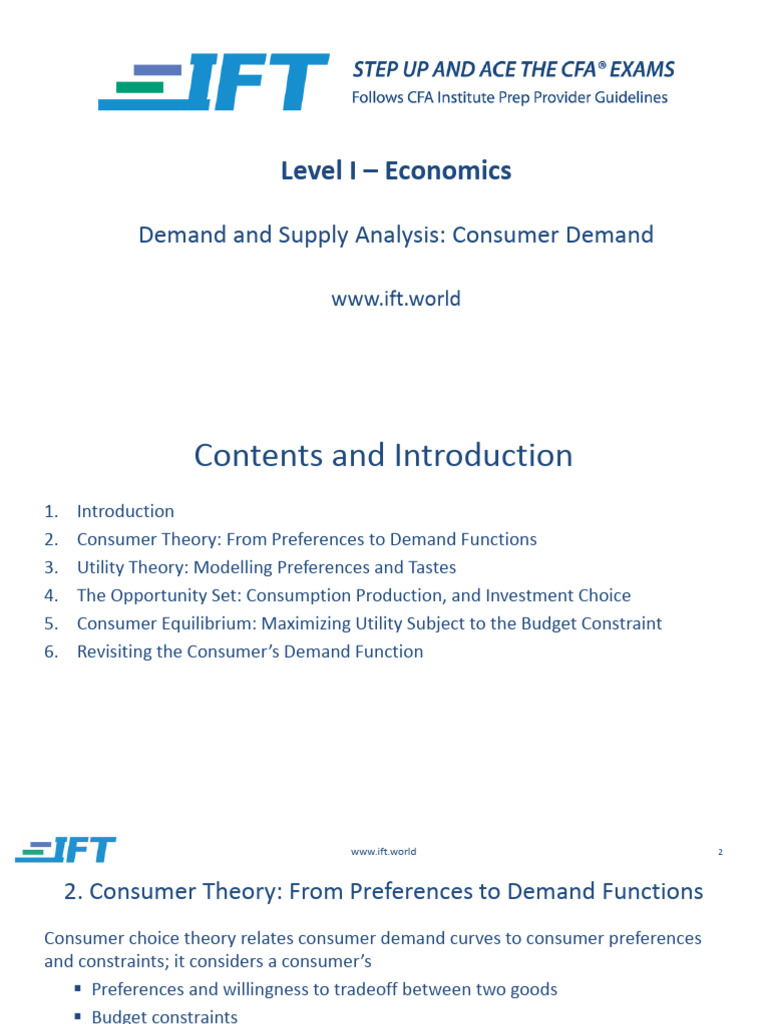 R14 Demand and Supply Analysis Consumer Demand | PDF | Utility | Demand