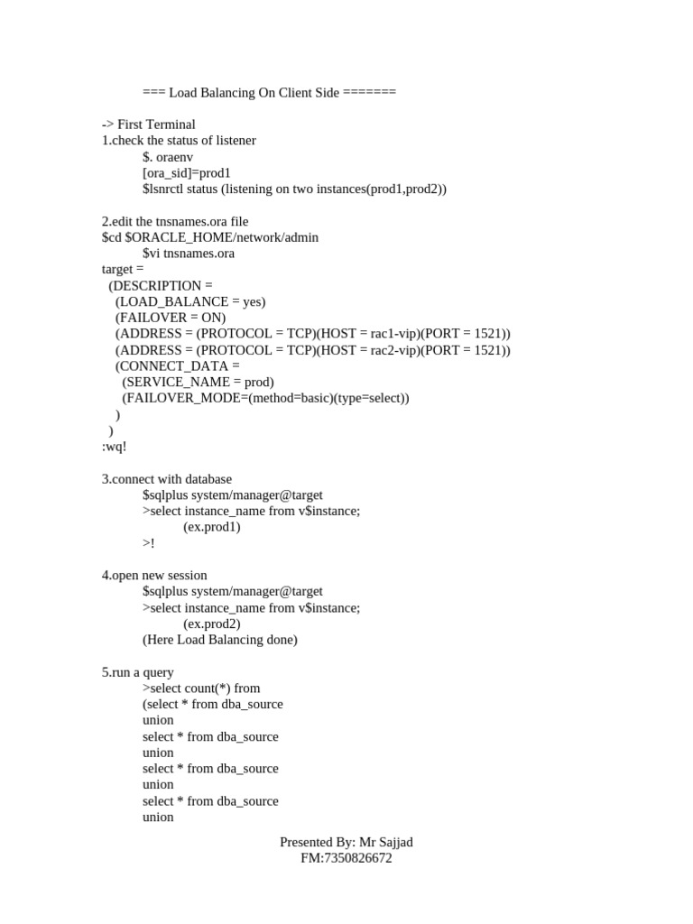 6 Load Balancing On Client Side | PDF