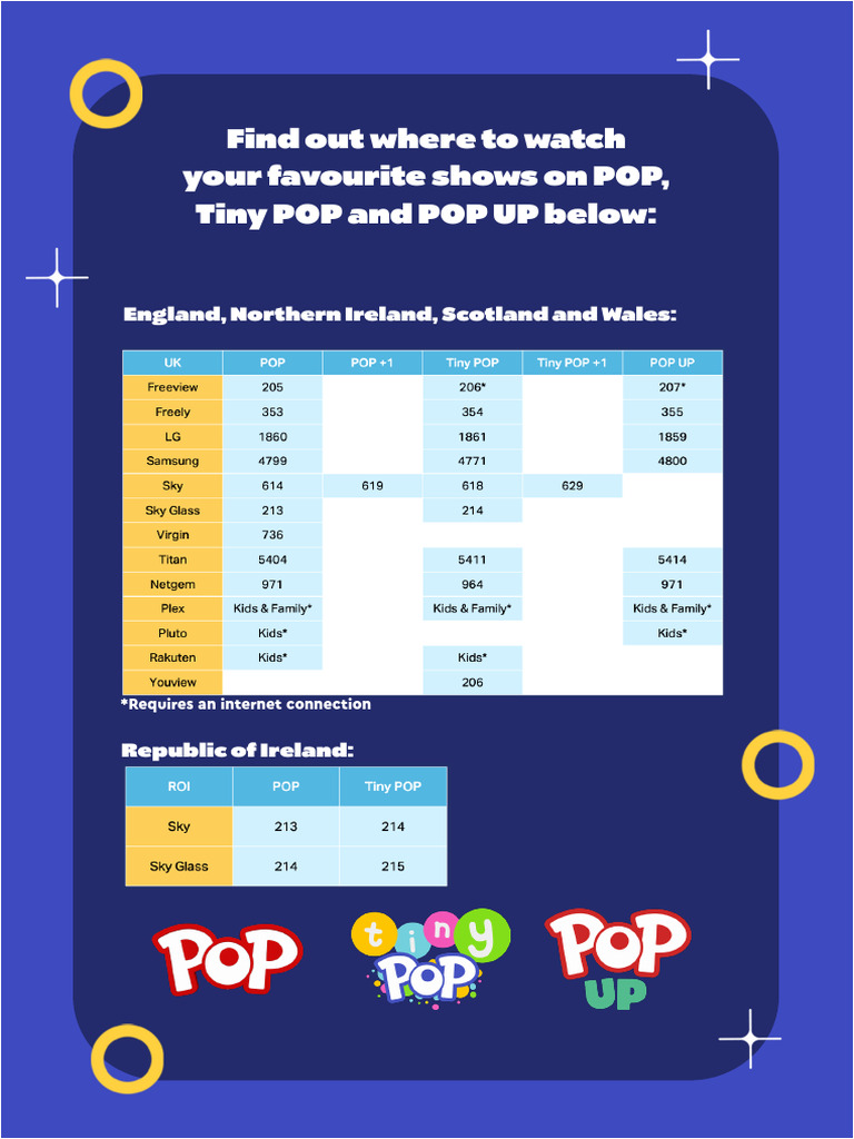 Where To Watch Pop | PDF