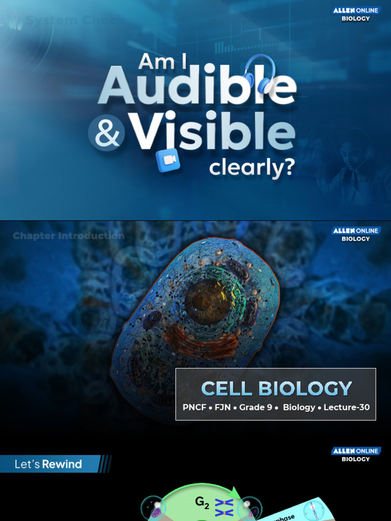 Original | PDF | Mitosis | Systems Biology