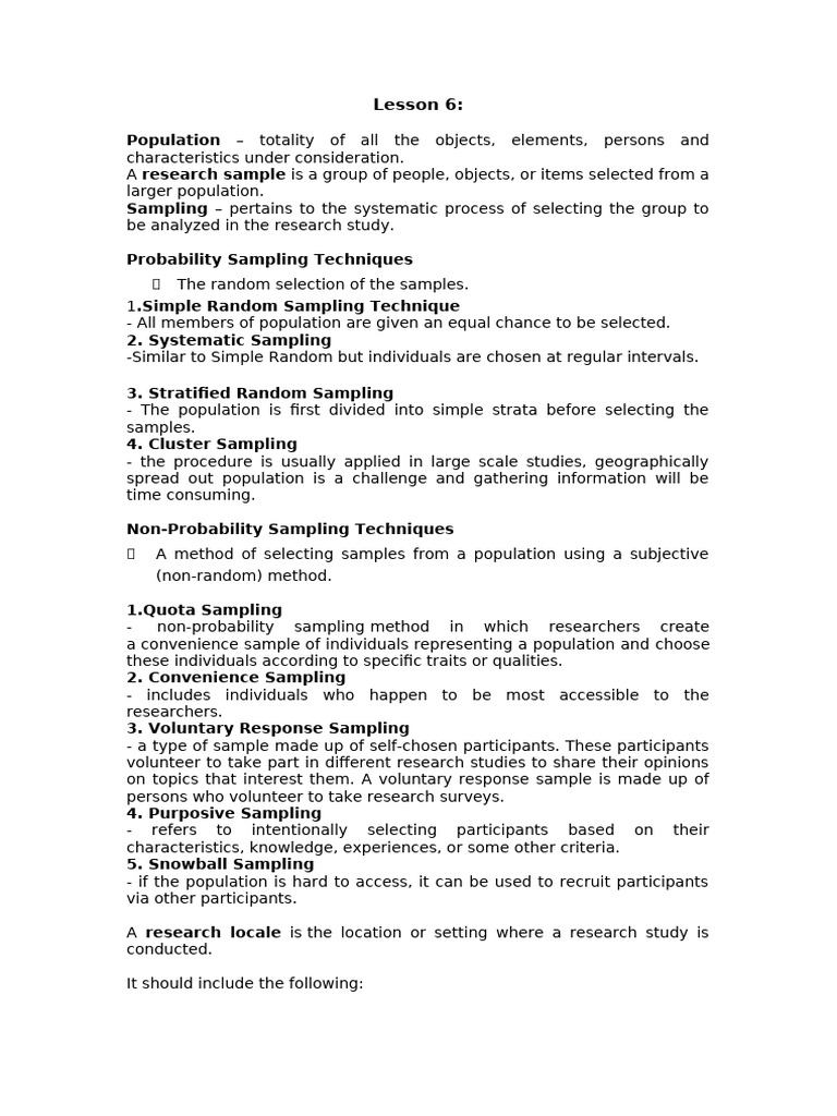 LESSON-6 | PDF