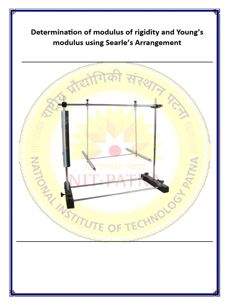 Rigidity Modulus Finalised Edition | PDF | Stiffness | Young's Modulus