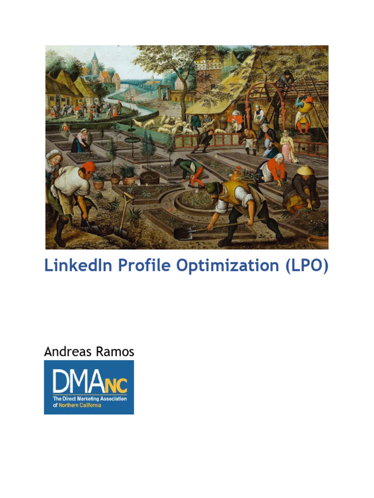 LinkedIn Profile Optimization e Book DMA | PDF | Résumé | Linked In