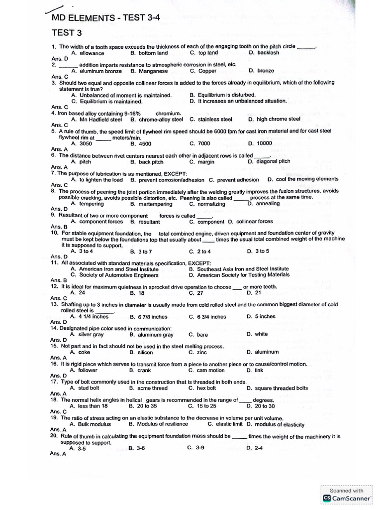 MD Elements Part 3 4 | PDF