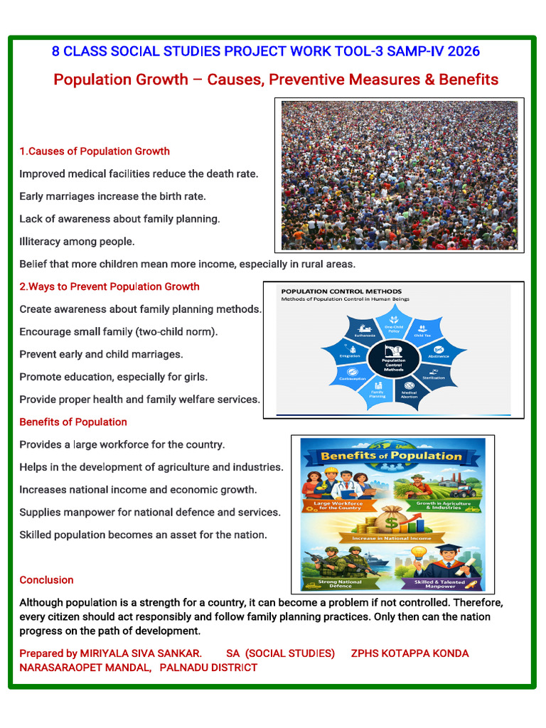 6 To 9 Social Projects Samp-IV 2026 | PDF | Poverty | Poverty ...