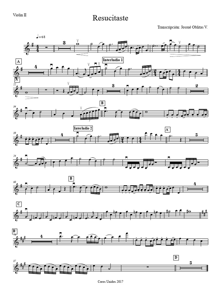 Resucitaste v.2 | PDF