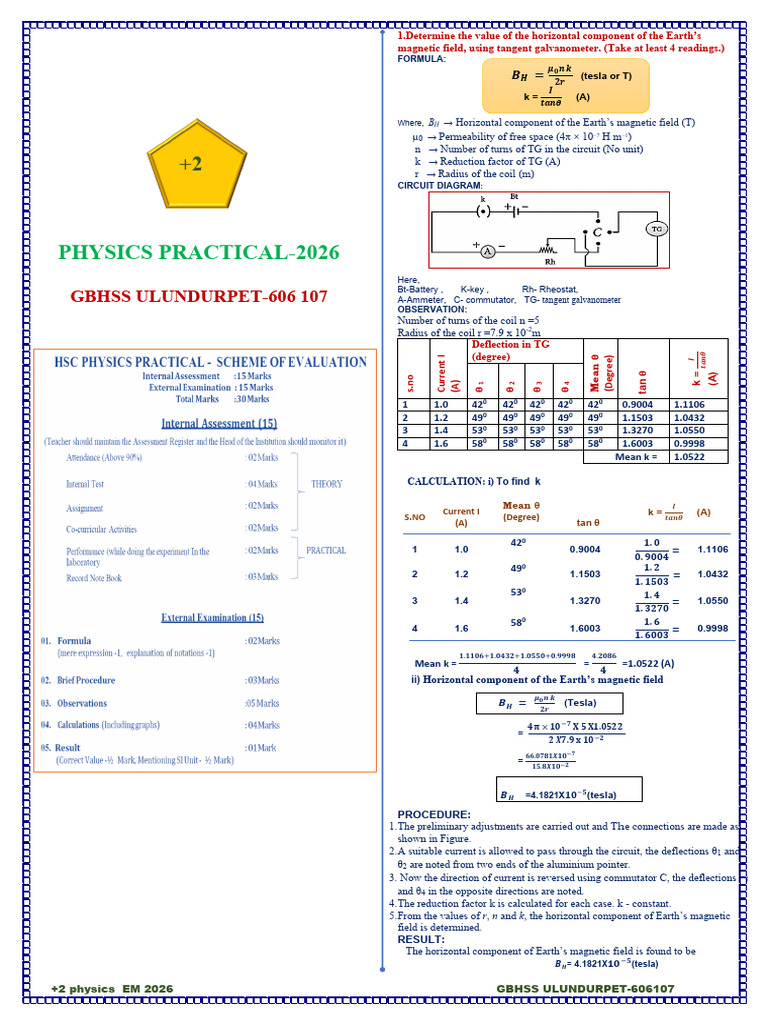 +2 Phy Prac 2026em | PDF | Logic Gate | Boolean Algebra