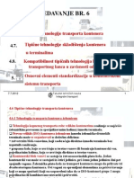 Predavanje Br. 6, II Deo Kombinovani transport