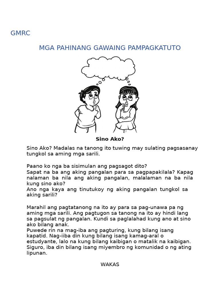 3rd GMRC Module | PDF