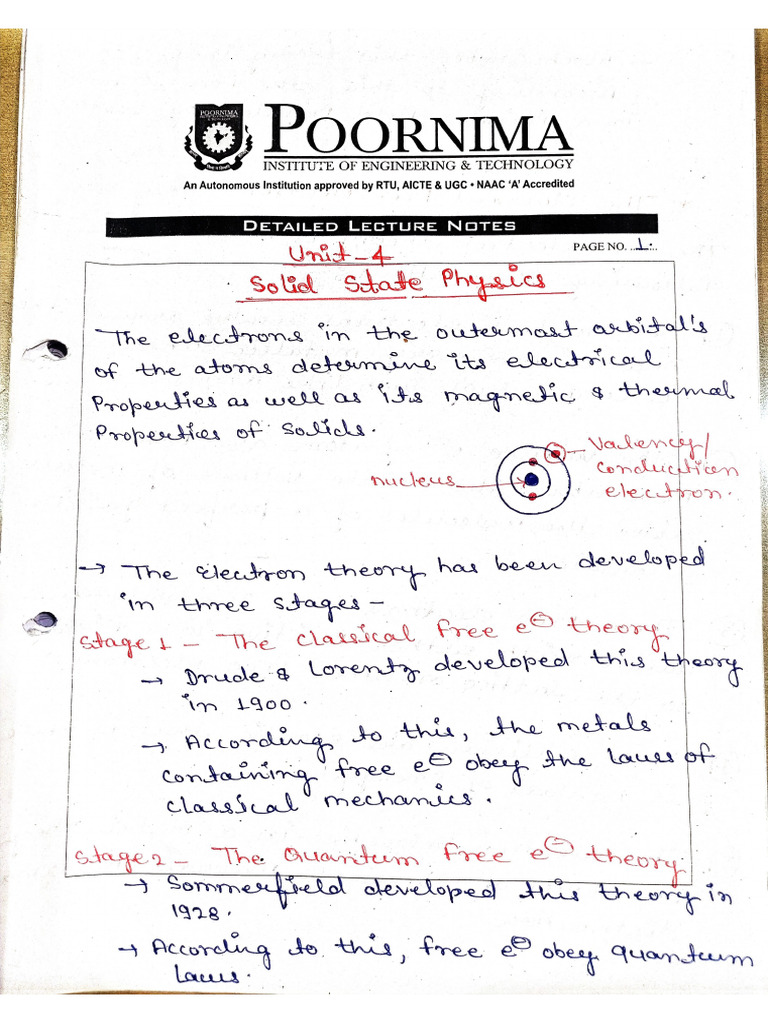 Unit-4 Physics Notes | PDF