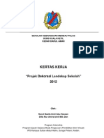 Kertas Kerja Dekorasi Landskap