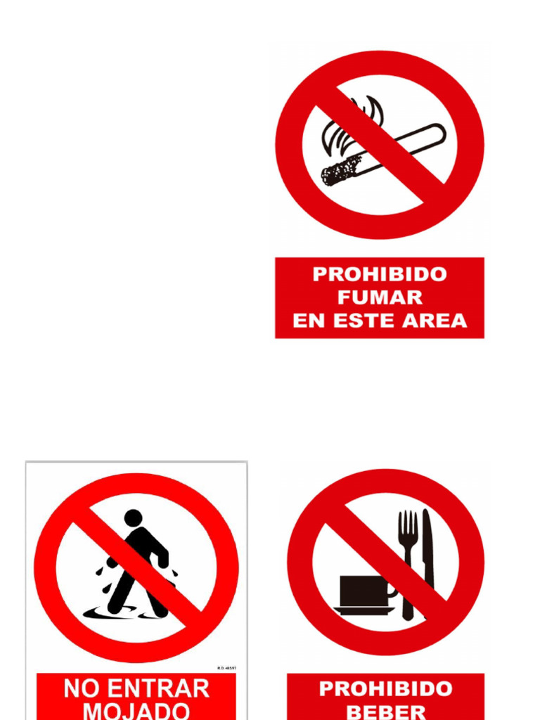 Letreros de No | PDF