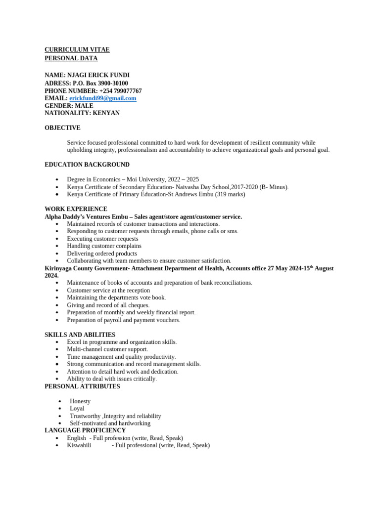 CV File | PDF