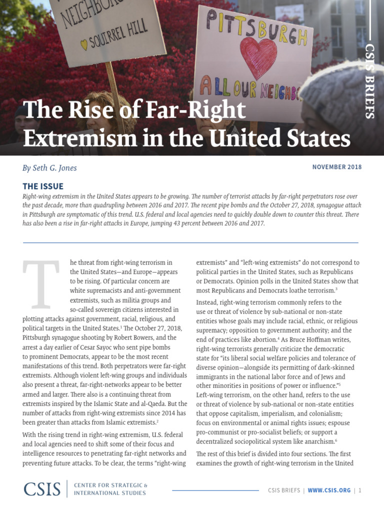 RightWingTerrorism Layout FINAL | PDF | Far Right Politics | Extremism