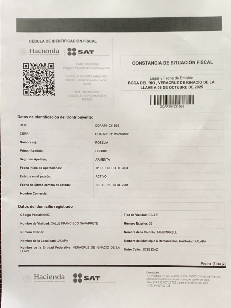 ROA CSF | PDF