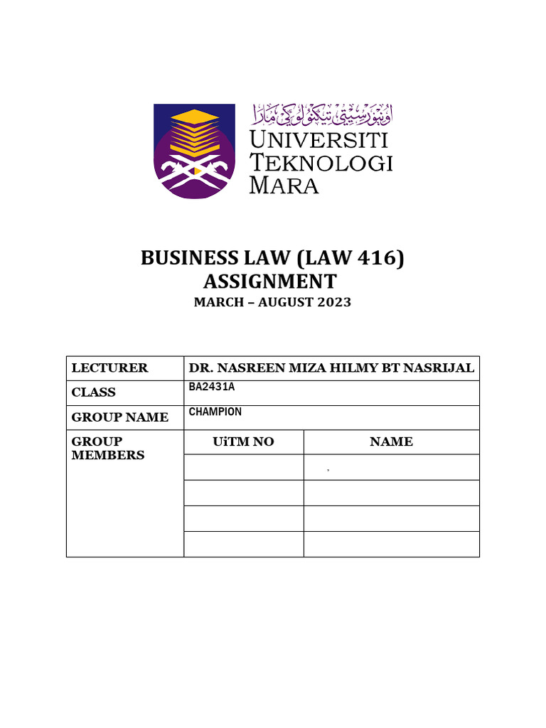 Assignment Law Champion Latest | PDF | Implied Warranty | Contractual Term