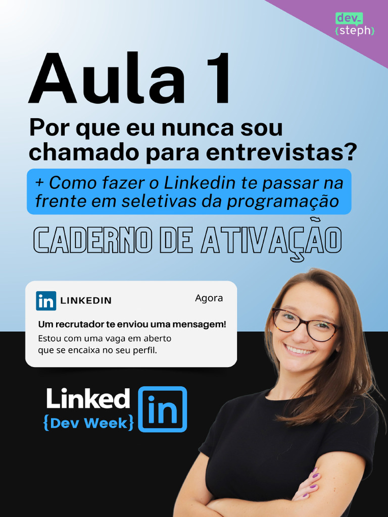 Material Aula 1 - Linkedin Dev Week | PDF