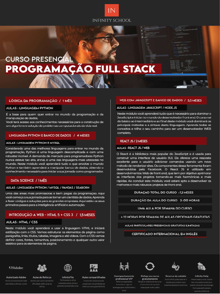 Ementa - Dev Full Stack 2023.1 (2) | PDF