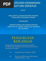 Pengurusan Kewangan Niosh - 2