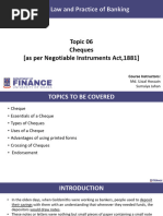 Understanding Cheque Leaf Components | PDF | Cheque | Payments