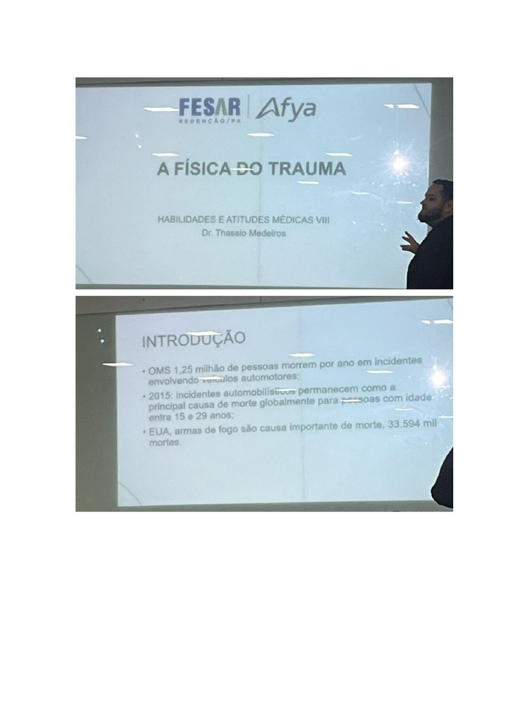 Aula 1 Física Do Trauma | PDF