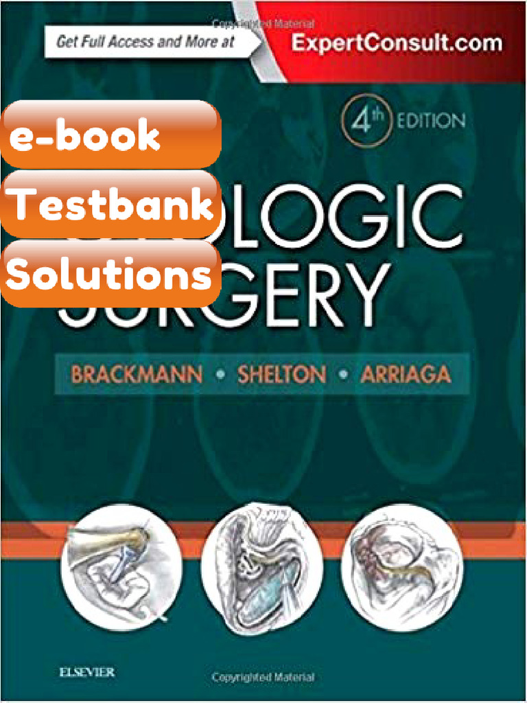 Ebook & Testbank Otologic Surgery 4th Edition by Derald Brackmann MD ...