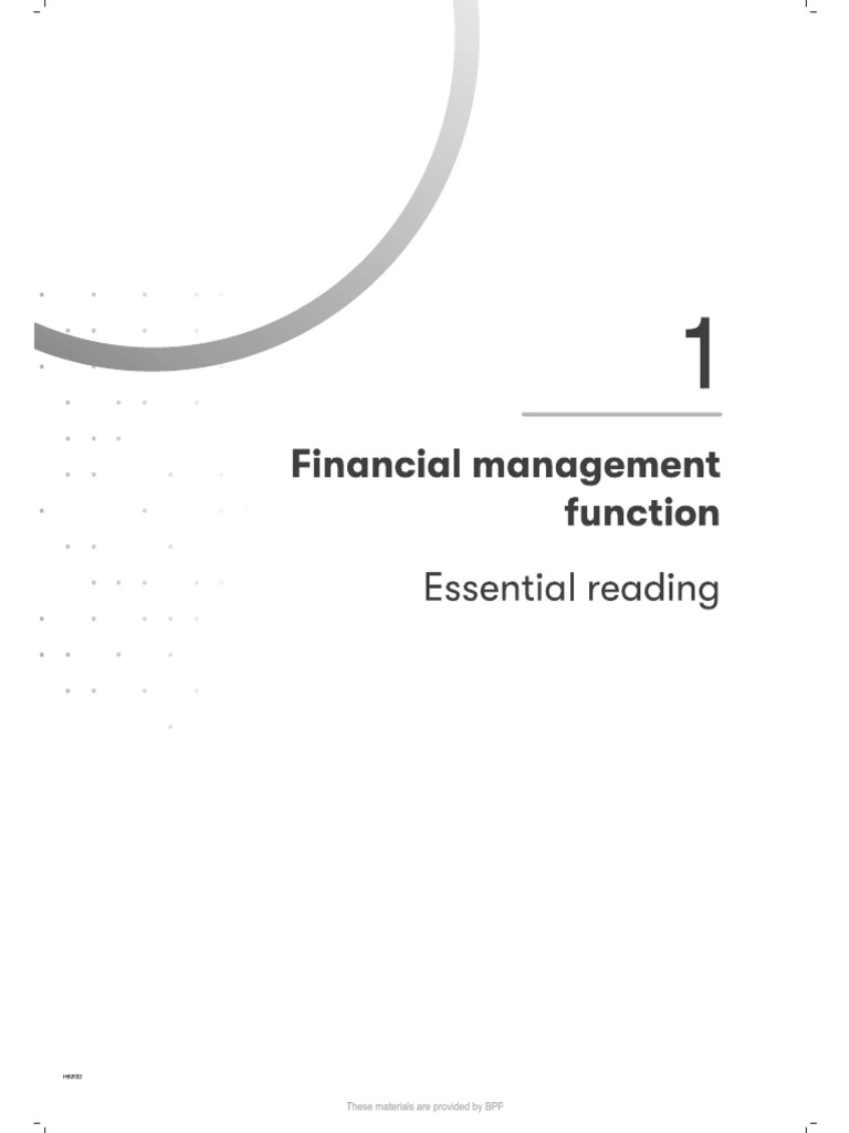FM Essential Reading | PDF