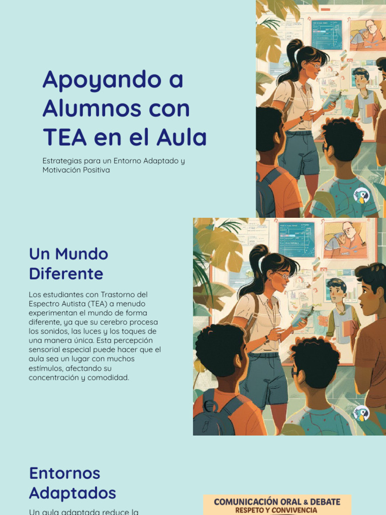 Apoyando A Alumnos Con TEA en El Aula | PDF | Autismo | Motivacional